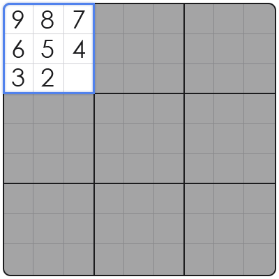 cross hatching in sudoku